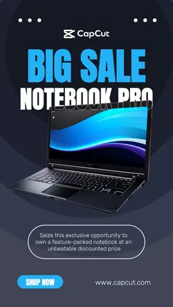 Electronic Laptop Sale Instagram story