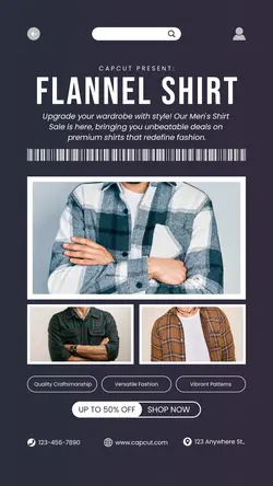 Men Fashion Sale - Instagram Story