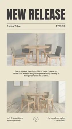 Furniture Product New Release