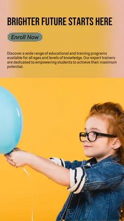 Education and training Menu