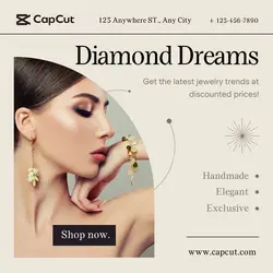  Jewelry And Bracelet Brand Instagram post
