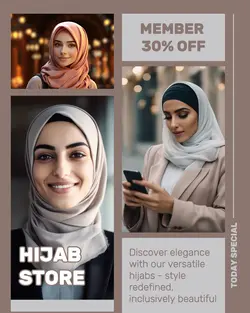 Hijab Store Promotion