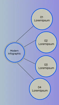 Non-Marketing Infographic Blue Gradient