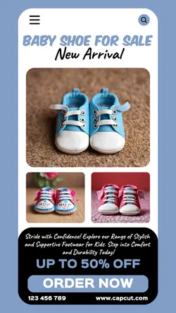 Shoe Baby Sale Promotion