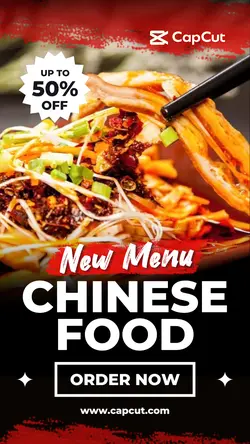 Food & Beverages Menu Chinese Food TikTok Post
