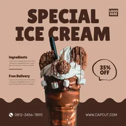 Ice Cream Template