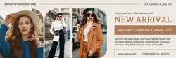 Fashion Promotion Twitter Header