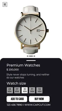 Watch Promotion Instagram Story