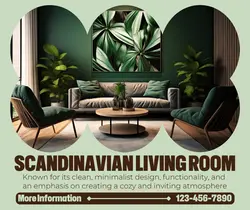 Household Scandinavian Living Room Facebook