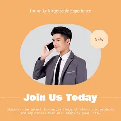 Electronic products & Appliances Invitation