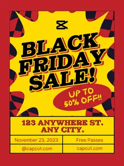 Black Friday Sale Poster