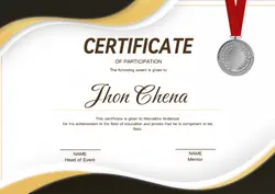 Non-Marketing-Certificate Modern Diploma
