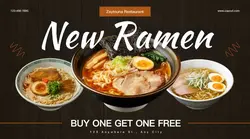 Ramen Menu Promotion Facebook Ad