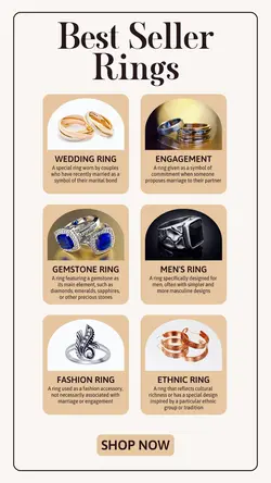 Best Seller Rings Template Instagram Story