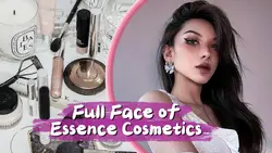 Full Face of Essence Cosmetics Youtube Thumbnail 