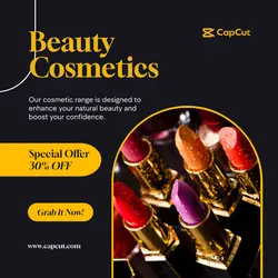 Beauty Cosmetics Instagram Post