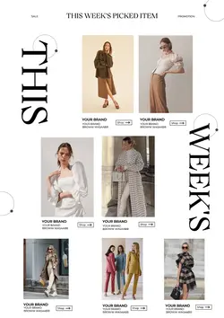 Fashion Promotion Template