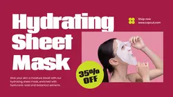 Skin Essentials Product Display Twitter Post