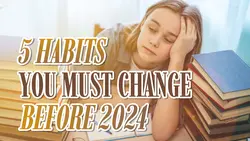 5 Habits You Must Change Before 2024 Vlog Youtube Thumbnail