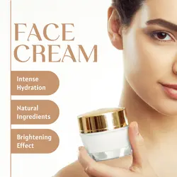 E-commerce Cosmetics and personal Care Face Cream Product Callout