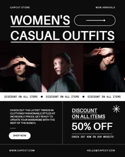 Fashion Promotion Instagram Portrait