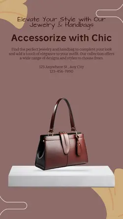 Jewelry & Accessories Menu