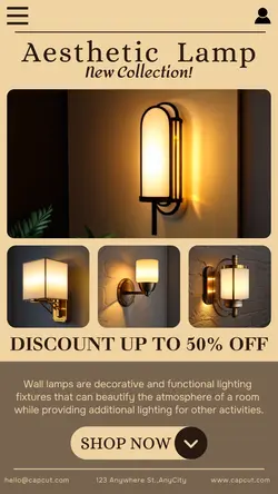 Household Wall Lamp Sale Promotion