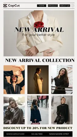 TEMPLATE FASHION INSTAGRAM STORY
