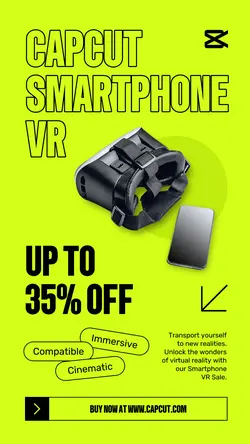 Electronics Smartphone VR Sale Instagram Story