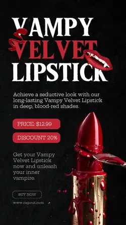 Halloween Cosmetic Tiktok Post
