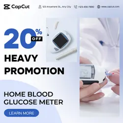 Medical Blood glucose meter Discount Minimalist