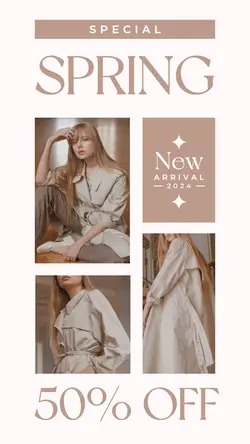2024 Spring Fashion Product Promotion Instagram St