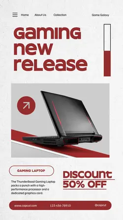 Gaming Product New Release Instagram Story