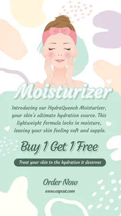 Beauty Product Buy 1 Get 1 Tiktok Post