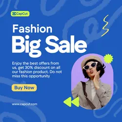 Fashion Big Sale Product Display