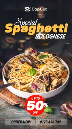 Food and Beverage Special Spaghetti