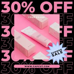 Fashion Skin Care Promotion Sales