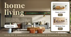 Furniture Home Living Product Display