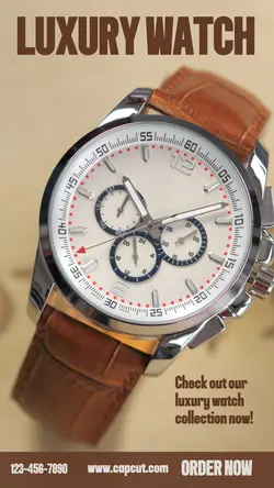 Fashion Luxury Watch Sale Instagram Post