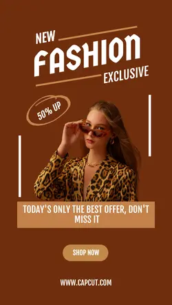 Fashion Exclusive Sale Instagram Story