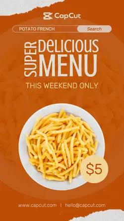 FOOD AND BEVERAGE PROMOTION INSTAGRAM STORY