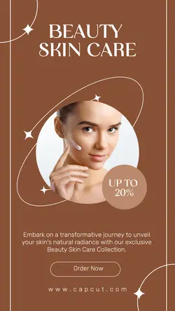 Beauty Skin Care Sale Instagram Story