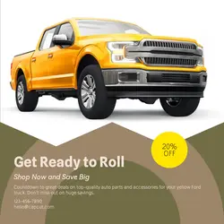 Cars & Auto parts Countdown