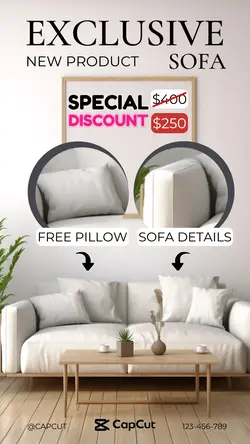PRODUCT SOFA DISCOUNT INSTAGRAM