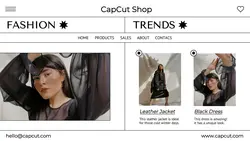 Fashion Black Jacket Dress Product Twitter Post