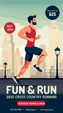 Sports Running Event Promotion