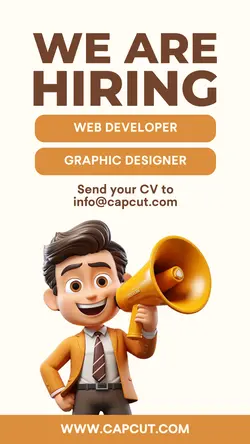 Business Web Developer Hiring Instagram Story