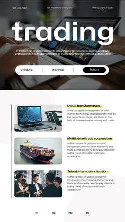 Business Trading Display Business
