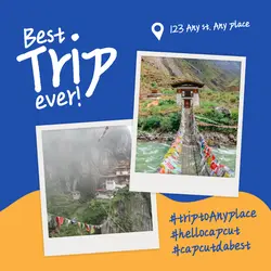 Best Trip - Instagram Post