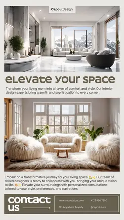 Household Interior Design Instagram Story 